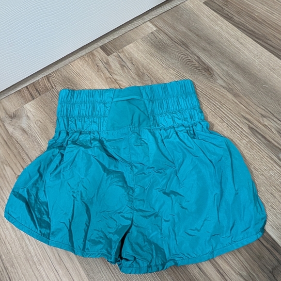 Free People Movement, Size Medium The Way Home High Rise Athletic Short, Aqua - Picture 2 of 5